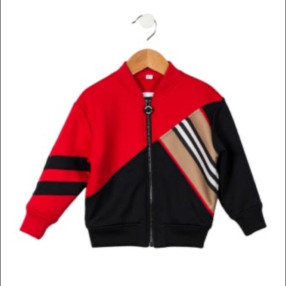 Burberry boys track jacket